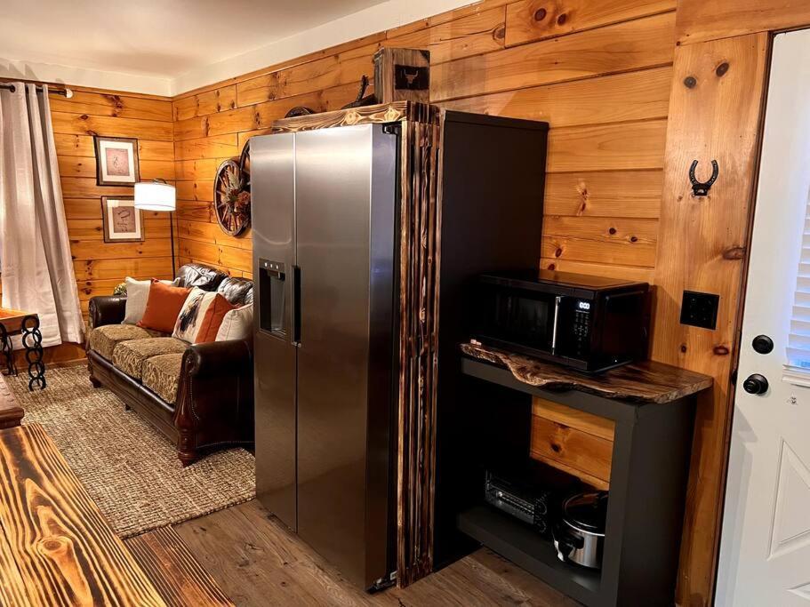 The Horse Cabin At Natural State Cabins Morning Star Bagian luar foto