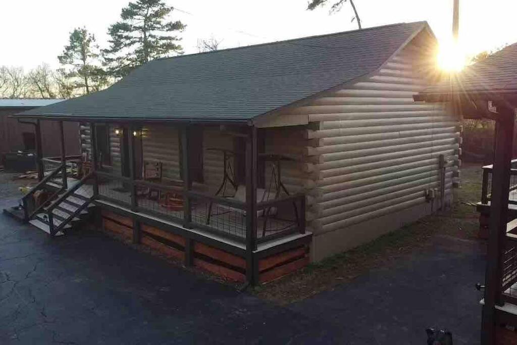 The Horse Cabin At Natural State Cabins Morning Star Bagian luar foto
